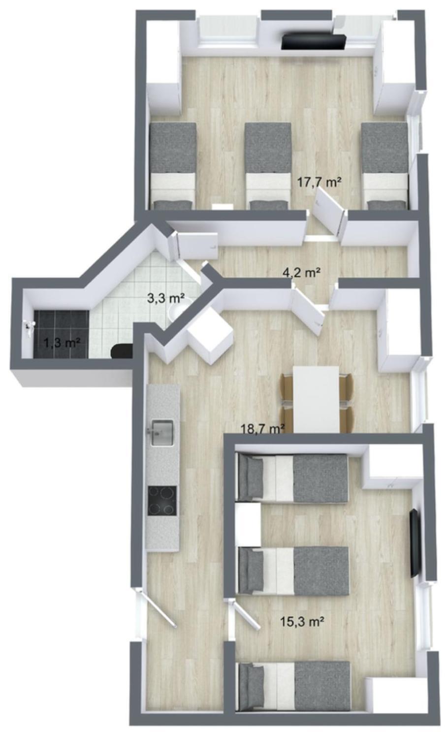 Wuerzburg Altbau-Citylofts ภายนอก รูปภาพ