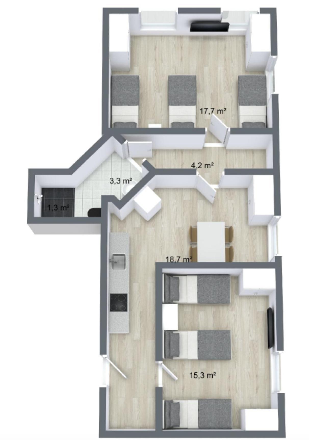 Wuerzburg Altbau-Citylofts ภายนอก รูปภาพ